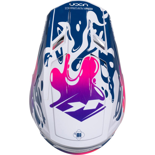 Casque Intégral Kenny PERFORMANCE - Graphic Fluid