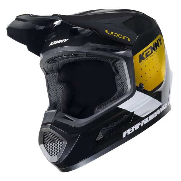 Casque Intégral Kenny PERFORMANCE - Graphic Gold