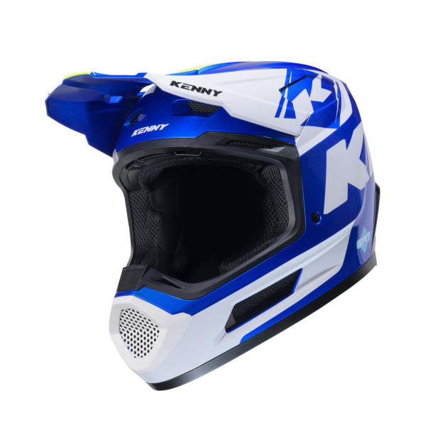 Casque Intégral Kenny PERFORMANCE - Graphic Candy Blue Pearl