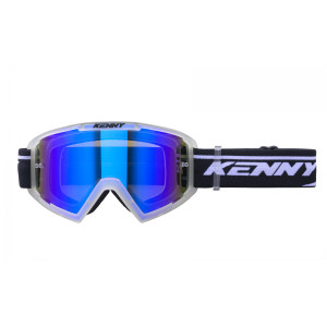 Masque VTT Enfant Kenny Track+ Kid - Clear Crystal