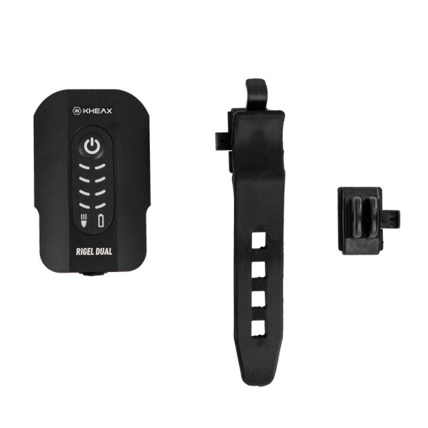 Eclairage Avant-Arrière Kheax Rigel Dual 600Lm
