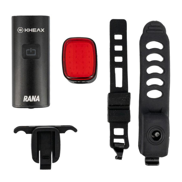 Kit Eclairages Avant-Arrière Kheax Rana-Maïa (400-70 Lm)