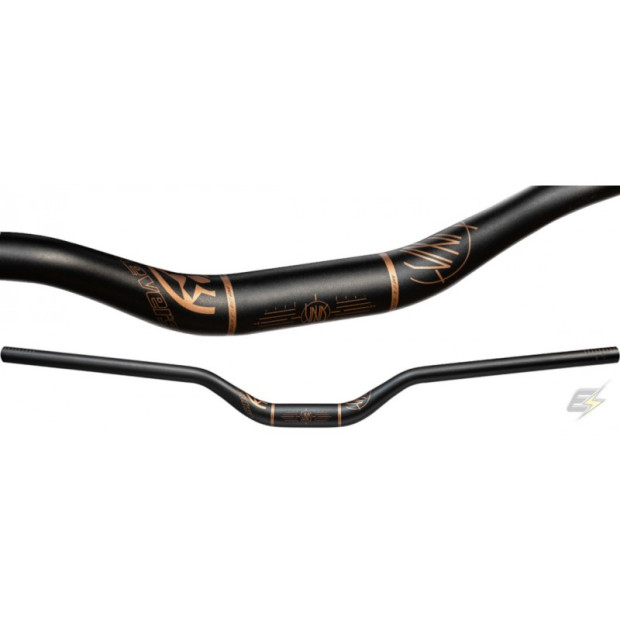 Guidon VTT Rampage Dirt Reverse Nico Vink 35mm Noir-Cuivre 48mm