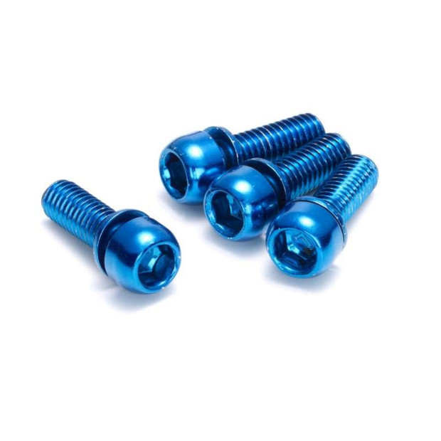 Kit Vis Etrier de Frein Reverse M6x18mm bleu