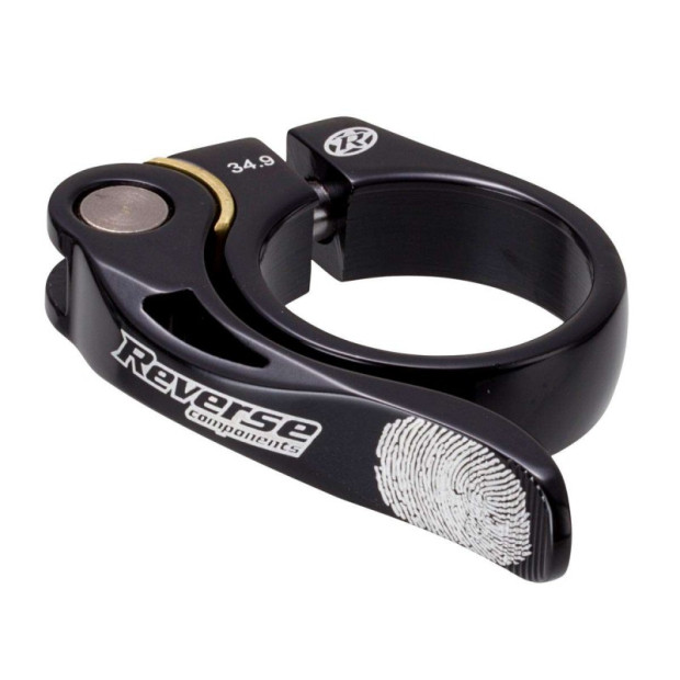 Collier de Tige de Selle Reverse Long Life 34,9mm noir