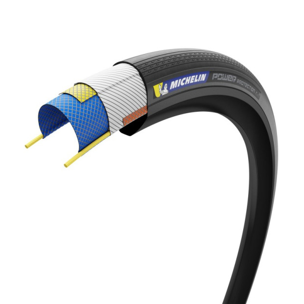 Pneu Route 4 Saisons Michelin Power Protection TLR 700x30C