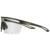 Lunettes Vélo MagicShine Rouleur Photochromiques Vert-Marron Ecran Gris