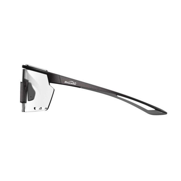 Lunettes Vélo MagicShine Rouleur Noir-Gris Ecran Transparent