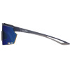 Lunettes Vélo MagicShine Rouleur Bleu-Gris Ecran Argent
