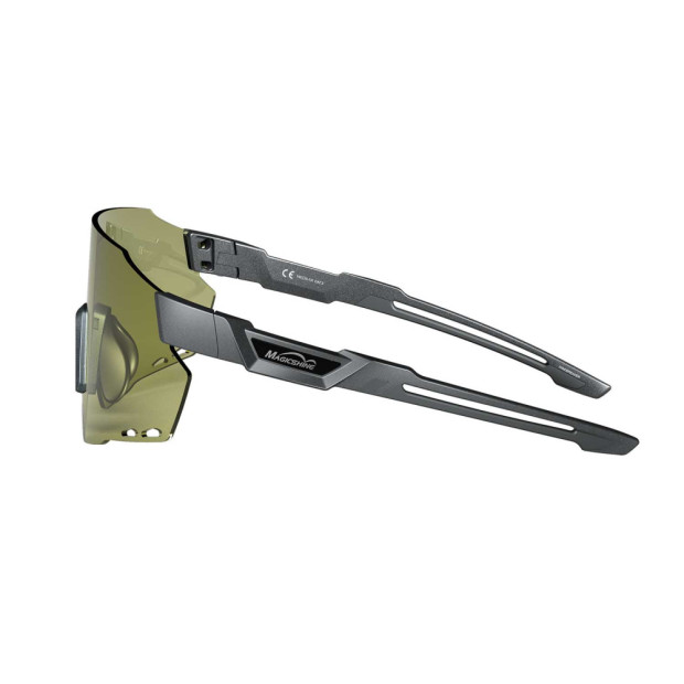 Lunettes MagicShine Windbreaker Gris - Verres Or