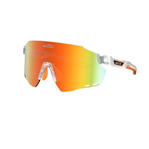 Lunettes MagicShine Windbreaker Orange Transparent - Verres Orange
