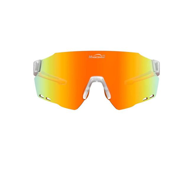 Lunettes MagicShine Windbreaker Orange Transparent - Verres Orange
