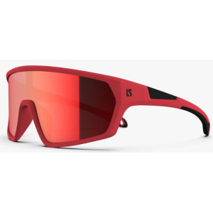 Lunettes de Soleil Enfant Loubsol Revolt S Rouge Styx - Verres Gris-Rouge