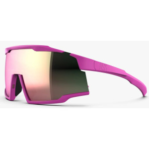 Lunettes Cyclisme Loubsol Katana Hot Pink - Verres Miroir Rose