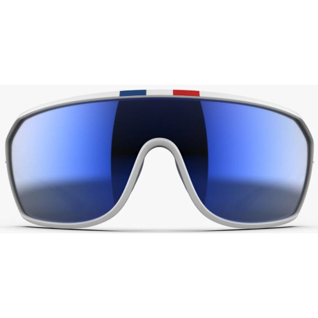 Lunettes Cyclisme Loubsol OCP 2.0 Tricolore - Verres Miroir Bleu