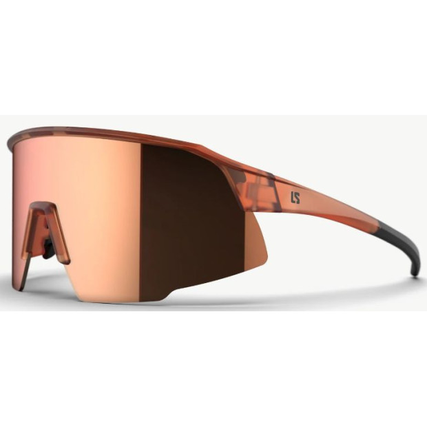Lunettes Cyclisme Loubsol Scalpel Nectarine - Verres Miroir Bronze
