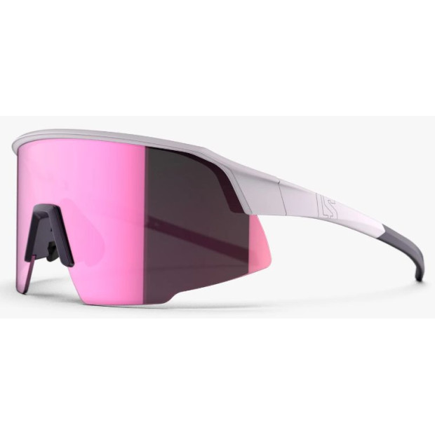 Lunettes Cyclisme Loubsol Scalpel Lilas - Verres Photochromiques Rose