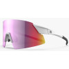 Lunettes Cyclisme Loubsol Scalpel Air Blanches - Verres Gris-Rose