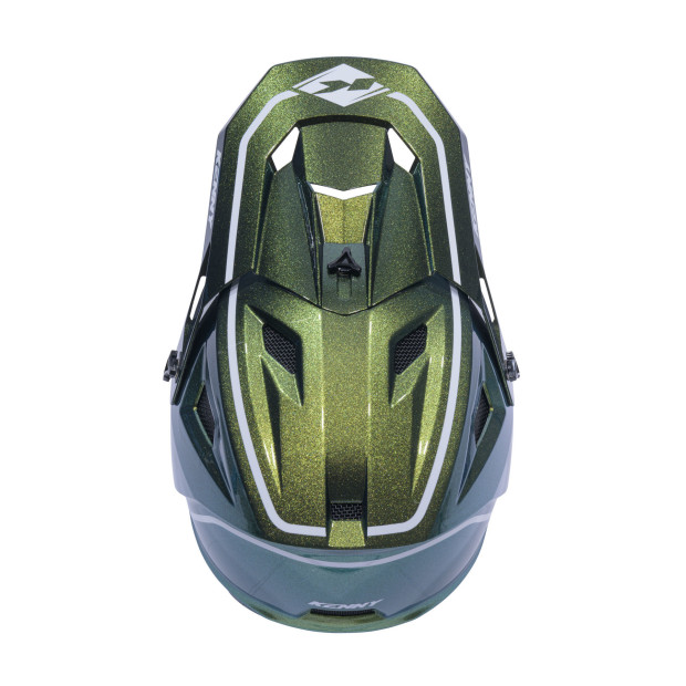 Casque Intégral Kenny Decade Graphic - Lunis Vert