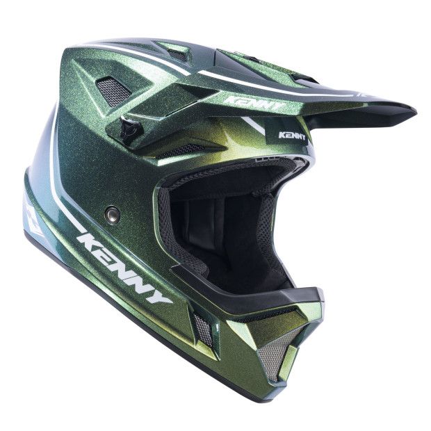Casque Intégral Kenny Decade Graphic - Lunis Vert
