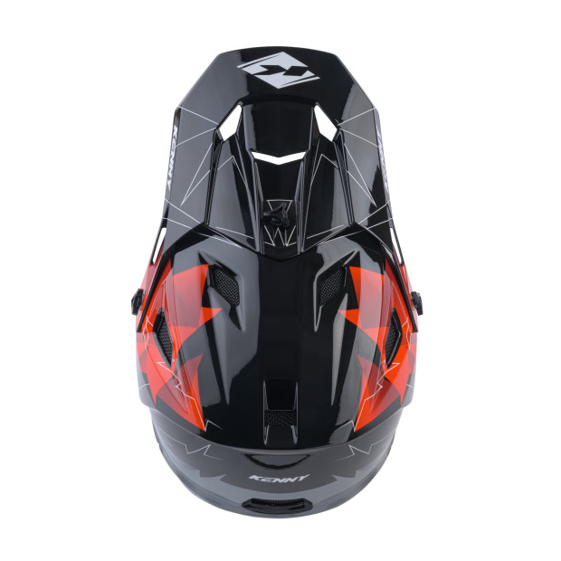 Casque Intégral Kenny Decade Graphic - Smash Rouge