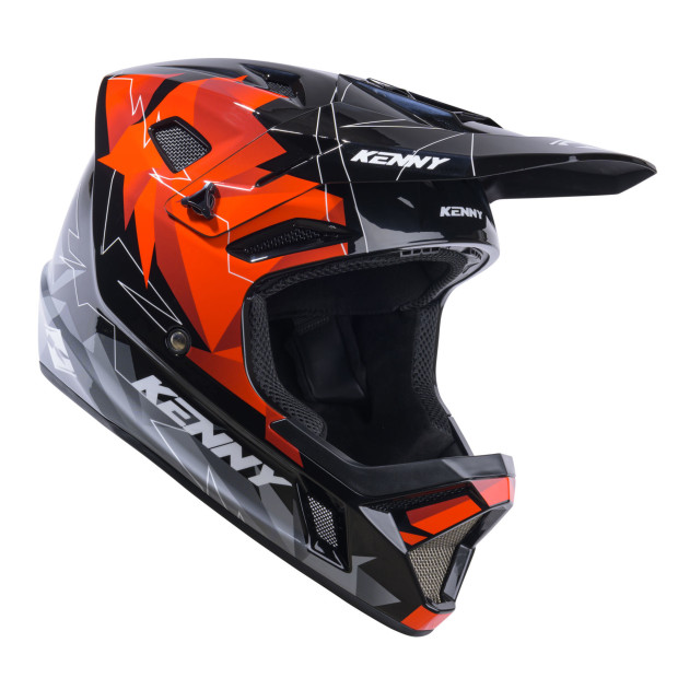 Casque Intégral Kenny Decade Graphic - Smash Rouge