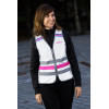 Gilet de Sécurité Wowow Lucy Full réfléchissant Gris à Zip