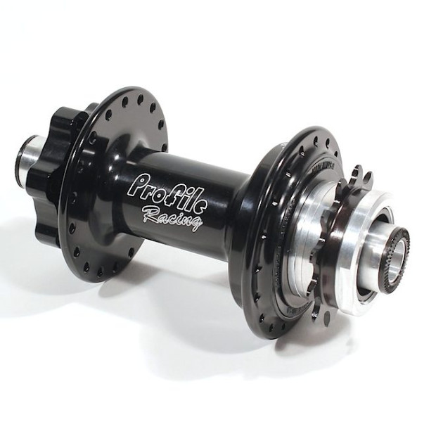 Moyeu Arrière VTT Profile Racing Elite 12x142mm Shimano HG - Noir