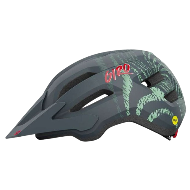 Casque Enfant Giro Fixture II Youth - Mat Dark Shark Ripple
