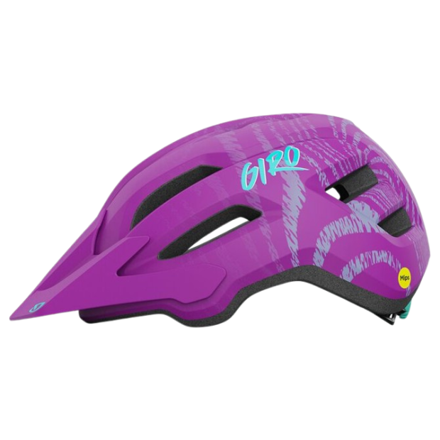 Casque Enfant Giro Fixture II Youth - Mat Purple Ripple