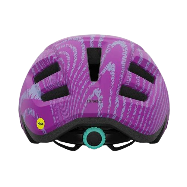 Casque Enfant Giro Fixture II Youth - Mat Purple Ripple