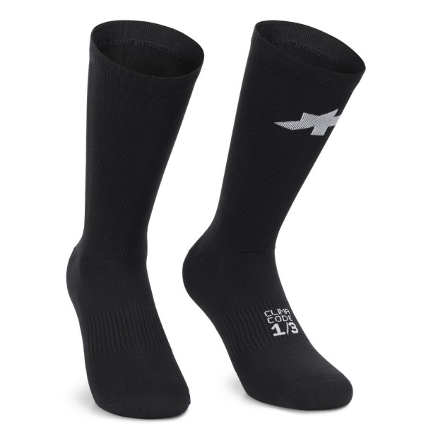 Chaussettes Basses Assos Racing S11 - Precision Graphite