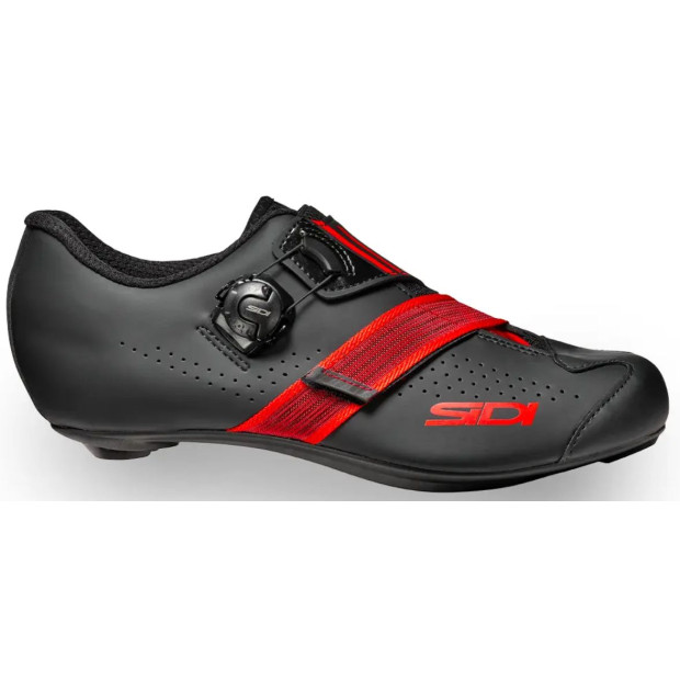 Chaussures Route Sidi Prima - Noir-Rouge