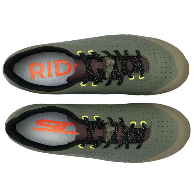 Chaussures VTT/Gravel Homme Sidi Asper Laces - Vert Militaire