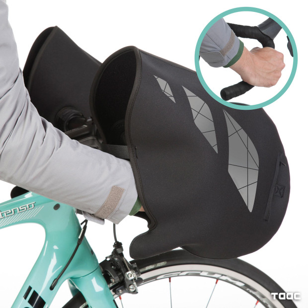 Manchons de Guidon Tucano Urbano Nautilus pour Vélo de Route Noir