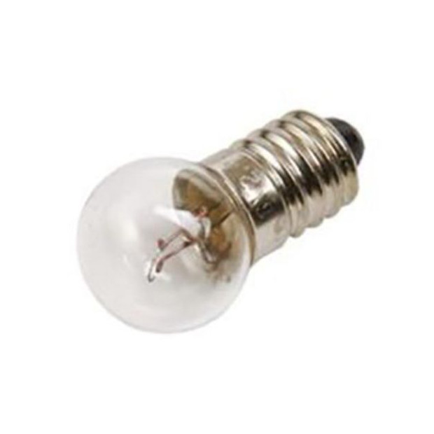 Ampoule à Visser pour Eclairage Dynamo  6V - 2,4W - E10