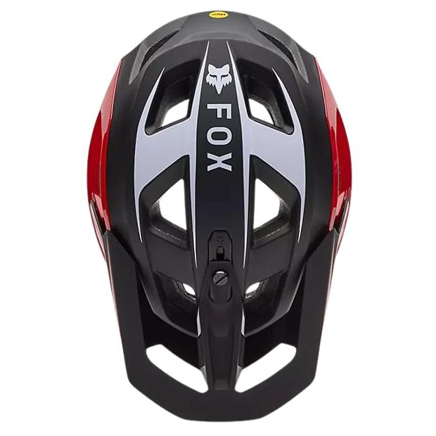 Casque VTT Fox SpeedFrame Pro Defy - Rouge Fluorescent