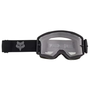 Masque VTT Fox Main - Noir Verres Miroir