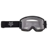 Masque VTT Fox Main - Noir Verres Miroir