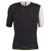 Maillot Route Manches Courtes Mavic Essential - Noir / Blanc