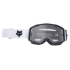 Masque VTT Fox Main - Blanc Verres Miroir