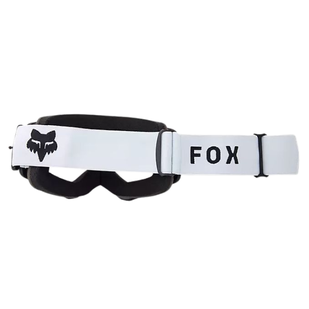 Masque VTT Fox Main - Blanc Verres Miroir