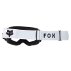 Masque VTT Fox Main - Blanc Verres Miroir