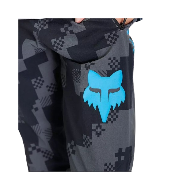 Pantalon VTT Enfant Fox Ranger Digi Image - Ombre / Bleu
