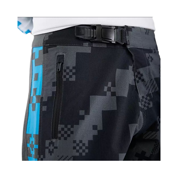Pantalon VTT Enfant Fox Ranger Digi Image - Ombre / Bleu