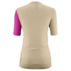 Maillot Route Manches Courtes Mavic Essential W - Beige / Fuchsia