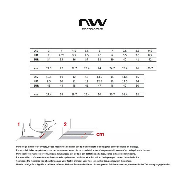 Chaussures de Route NorthWave Revolution LARGE - Noir Blanc