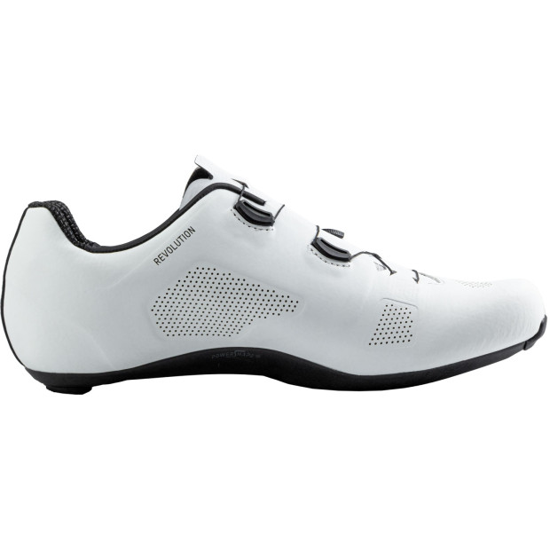 Chaussures de Route NorthWave Revolution LARGE - Noir Blanc