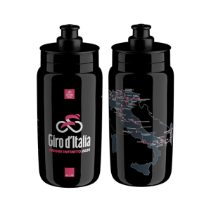 Bidon Elite Fly Teams 550ml Giro d'Italia 2025 Carte - Noir