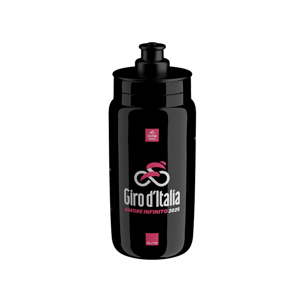 Bidon Elite Fly Teams 550ml Giro d'Italia 2025 Carte - Noir